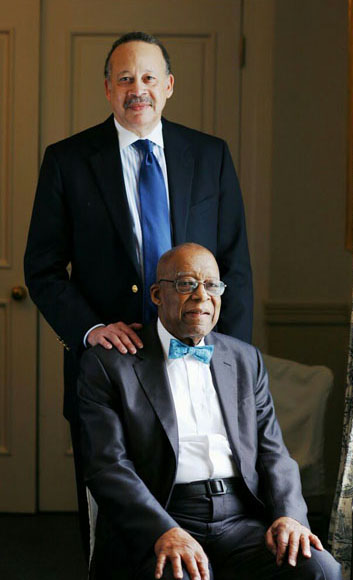 Dr. Samuel L. Myers, Jr. and Samuel Myers, Sr. 